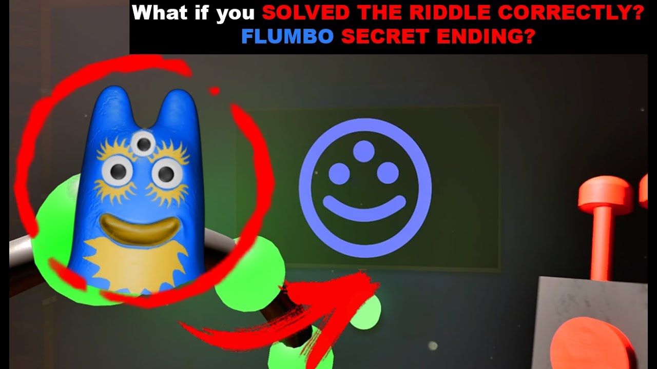 What if you SOLVED THE RIDDLE CORRECTLY? BLUE FLUMBO SECRET ENDING ...