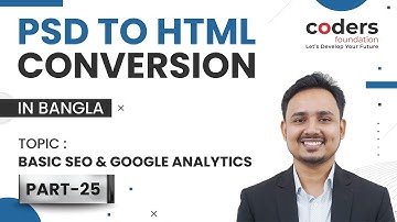 PSD TO HTML [#25] Basic Search Engine Optimization (SEO) And Google Analytics