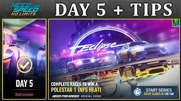 NFS No Limits | Day 5 + TIPS - Polestar 1 (NFS Heat) | Eclipse Event