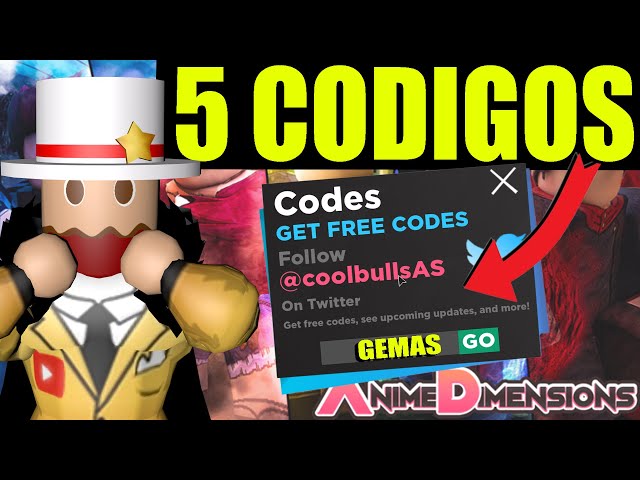 Roblox - Anime Dimensions - Lista de promo codes e como resgatá-los