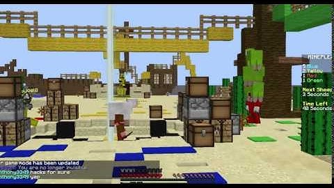 Minecraft Sheep Quest Mini Game #2 - HACKS!