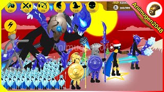 I Summoned MEGA SNOW BOSS, SPEAROS MASTER, XIPHOS LEADER | Stick War Legacy Mod VIP | Animugen2048 screenshot 5