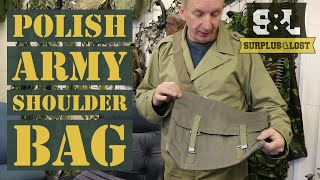 Polish Army Surplus Shoulder Messenger Bag