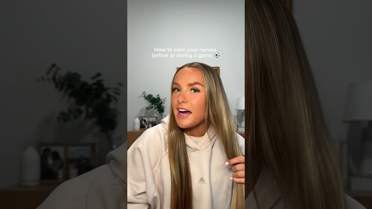 How to calm your nerves before a game ⚽️ 