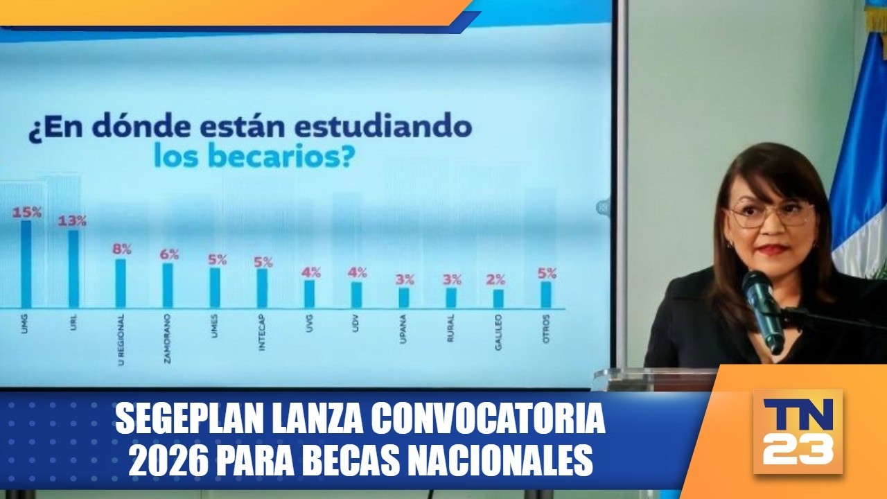 SEGEPLAN lanza convocatoria 2026 para becas nacionales - YouTube