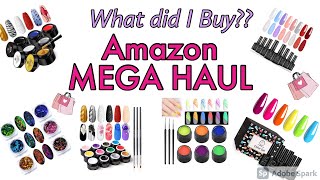 MEGA AMAZON NAIL KITS HAUL/best buys on amazon for nail art at home/saviland/new Gel polish sets