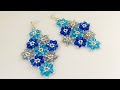 Flower earrings