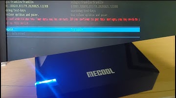 Mecool K5 Amlogic S905X3 TV-Box Android 9.0 4K DVB-S2/T2 - Factory reset