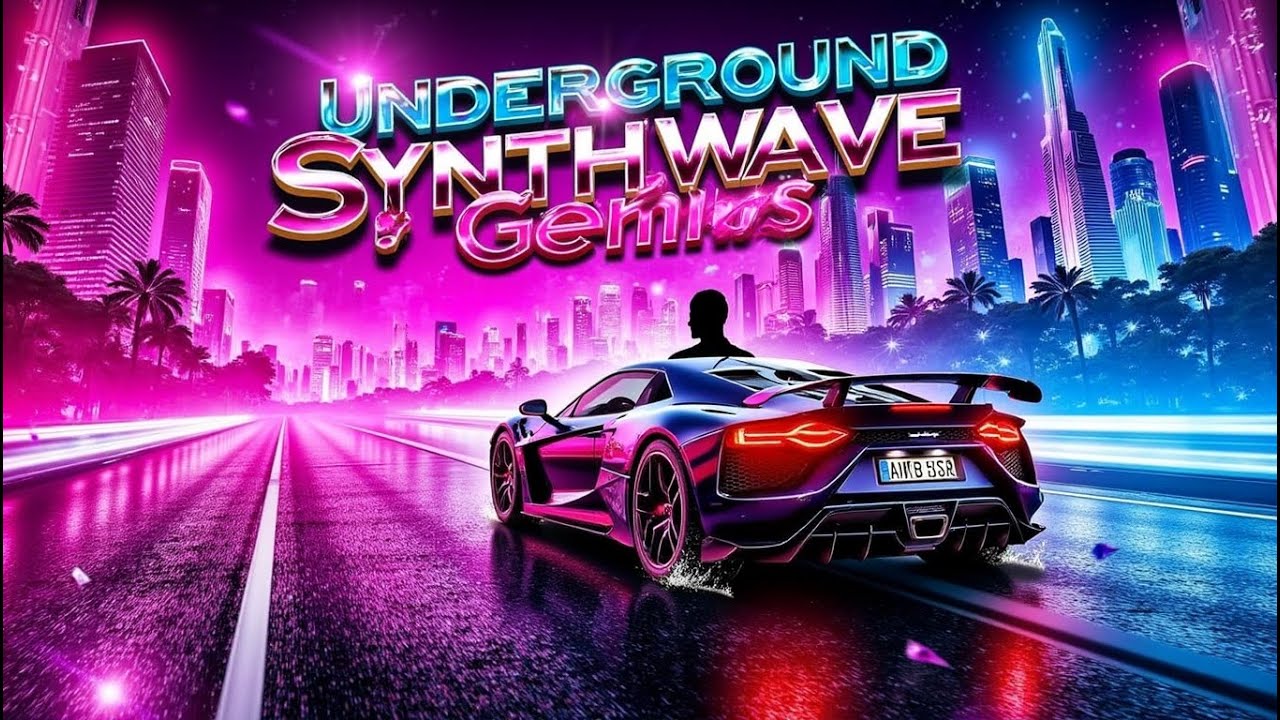 Underground Synthwave Gems 🌌 1-Hour Neon Night Drive Playlist | Retro 80s Outrun & Chillwave Mix