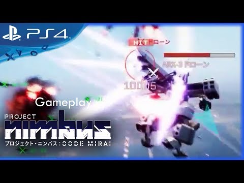 Project Nimbus: Code Mirai (2018) - Gameplay Video #1 - PS4