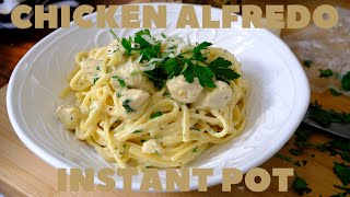 ONE POT CHICKEN ALFREDO | INSTANT POT PASTA | QUICK MEALS | RAMADAN, LOCKDOWN RECIPES | ILHAN. A