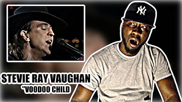 WHO IS THIS MAN?! FIRST TIME HEARING! Stevie Ray Vaughan - Voodoo Child | REACTION