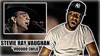 Video thumbnail of "WHO IS THIS MAN?! FIRST TIME HEARING! Stevie Ray Vaughan - Voodoo Child | REACTION"