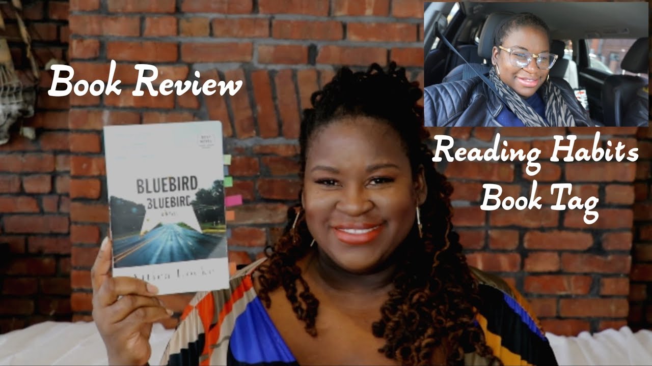 Reading vlog | Bluebird Bluebird | Reading Habits Book Tag - YouTube