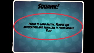 How to Fix Failed to Load Assets | Remove This Application & Reinstall Google Play in Angry birds 2 screenshot 2