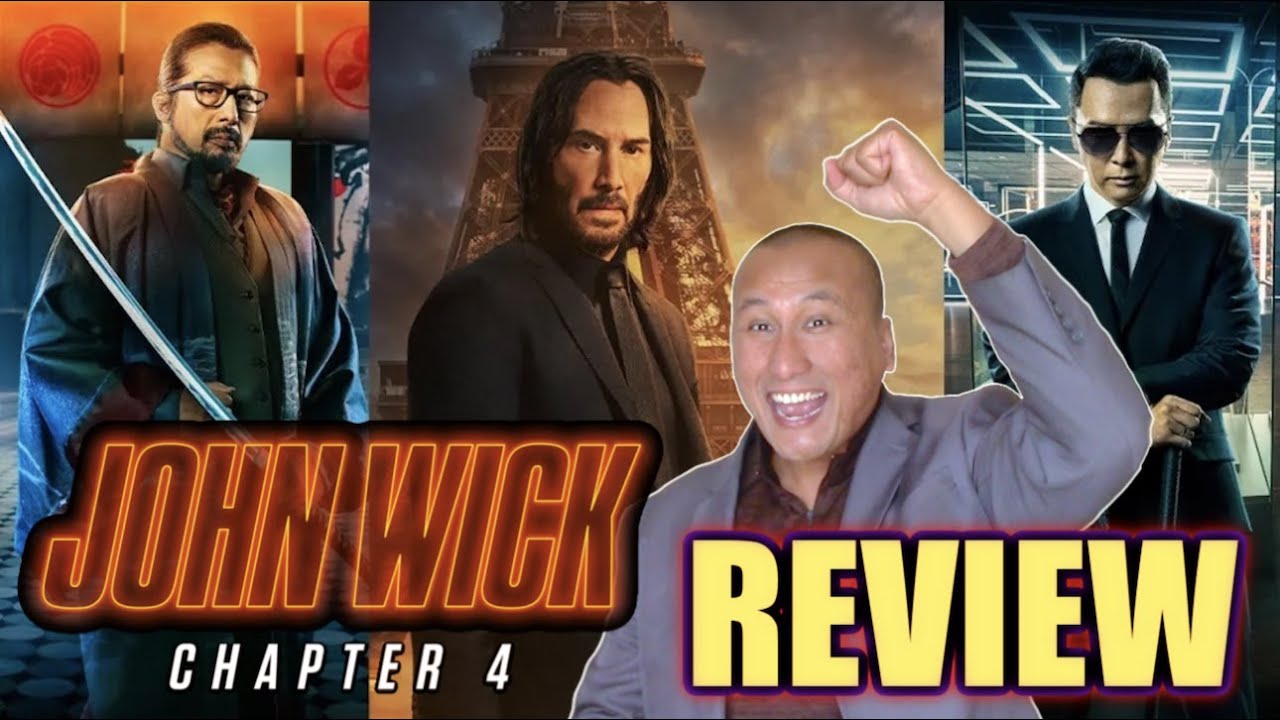 JOHN WICK: CHAPTER 4 Movie Review (2023) | Keanu Reeves, Hiroyuki