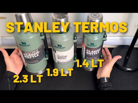 Stanley Termos Karşılaştırma: 2.3L vs 1.9L vs 1.4 L  stanley termos inceleme