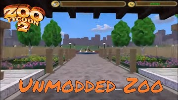 Zoo Tycoon 2: Unmodded Freeform Zoo Part 1 - Back to Basics