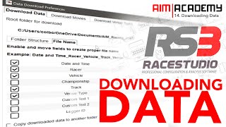 Celebrity Aim Academy - Episode 14 - Downloading Data - Race Studio 3 Wealth
