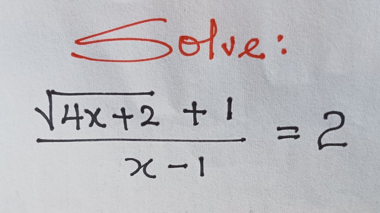 Mastering Algebra: SAT Math - Radical Equations Practice Questions | Improve Your Math Grades