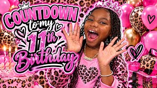 BIRTHDAY COUNTDOWN (DAYS 1-3)