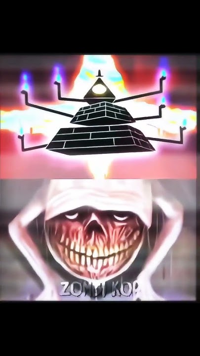 Bill Cipher vs Trevor Henderson (Monster) Song-MGMT Little Dark Age#