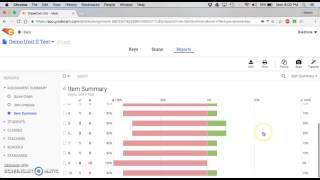 How to view reports using GradeCam
