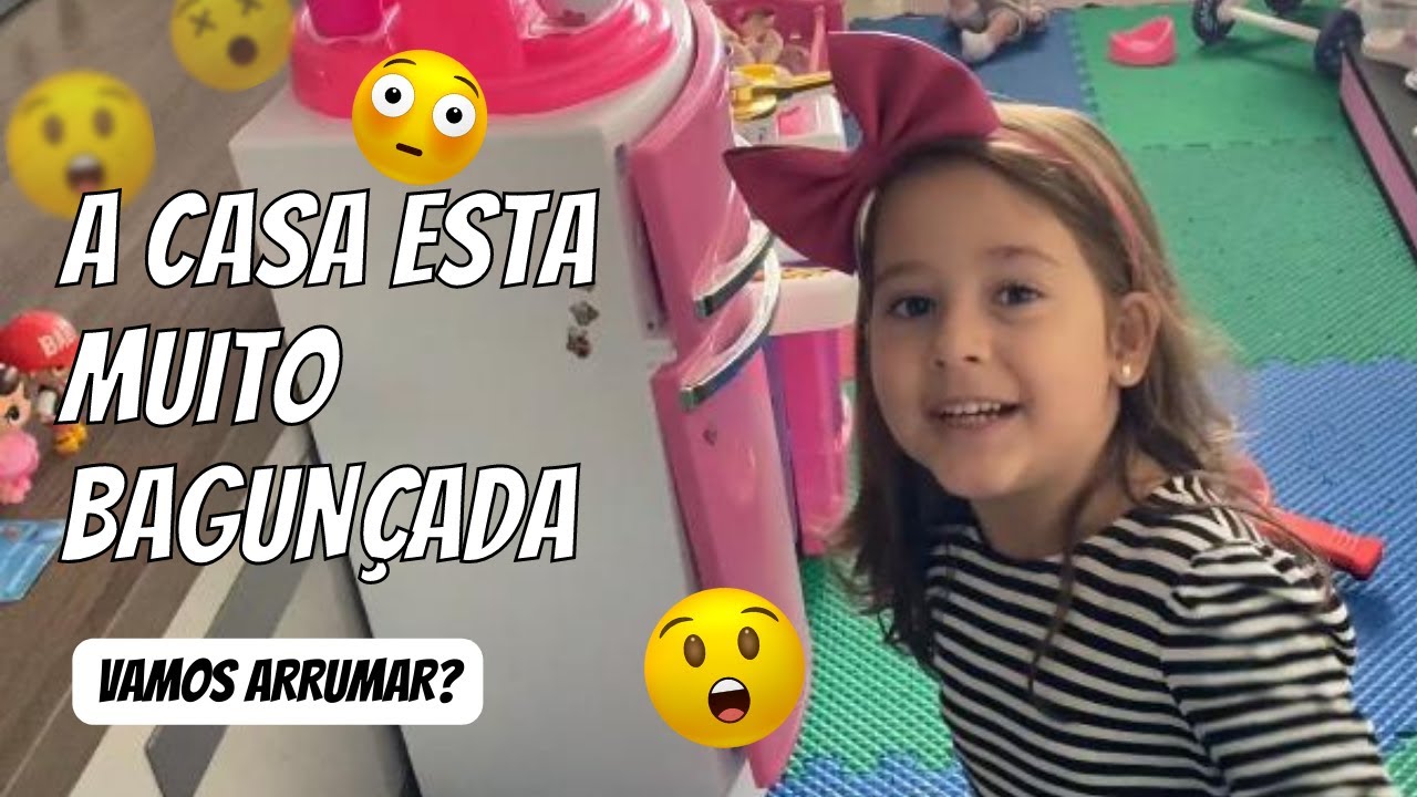 A Cozinha esta muito bagunçada. Vamos arrumar? | Julia Rossi Bin