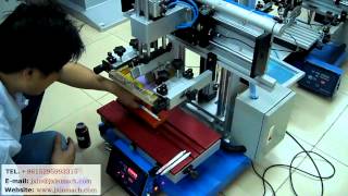 Mini desktop flat screen printer with T-slot  JX-2030T
