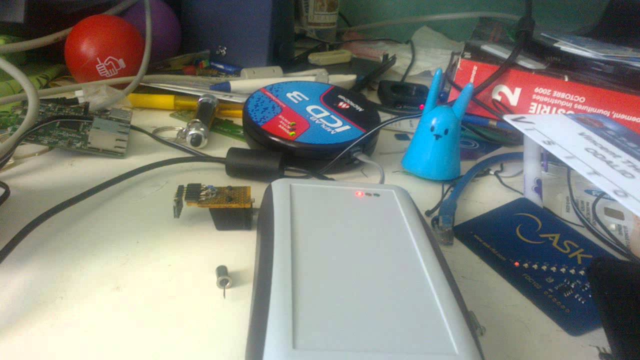 NFC/RFID SCANNER Keyboard emulation YouTube