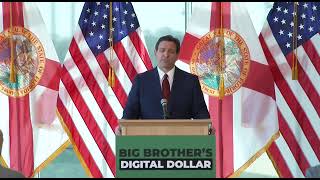 Ron DeSantis is asked about a possible Trump indictment. He immediately blasts the Manhattan DA