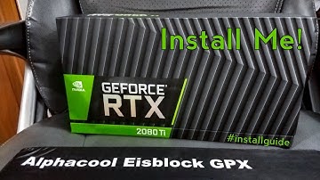 RTX 2080 Ti Installation - Livestream