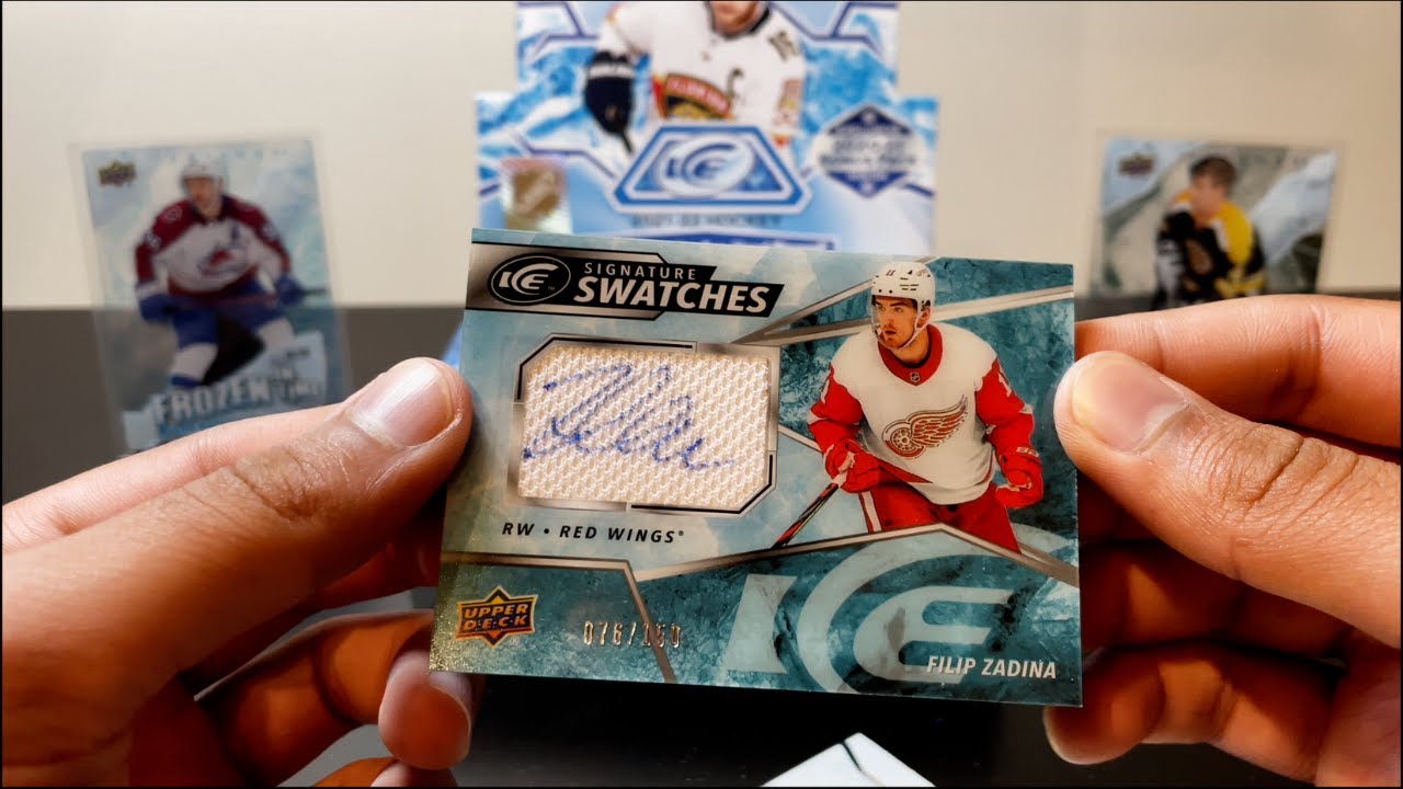 ACETATE OVERLOAD!!! 2021-22 Upper Deck Ice Hockey Hobby Box Break!