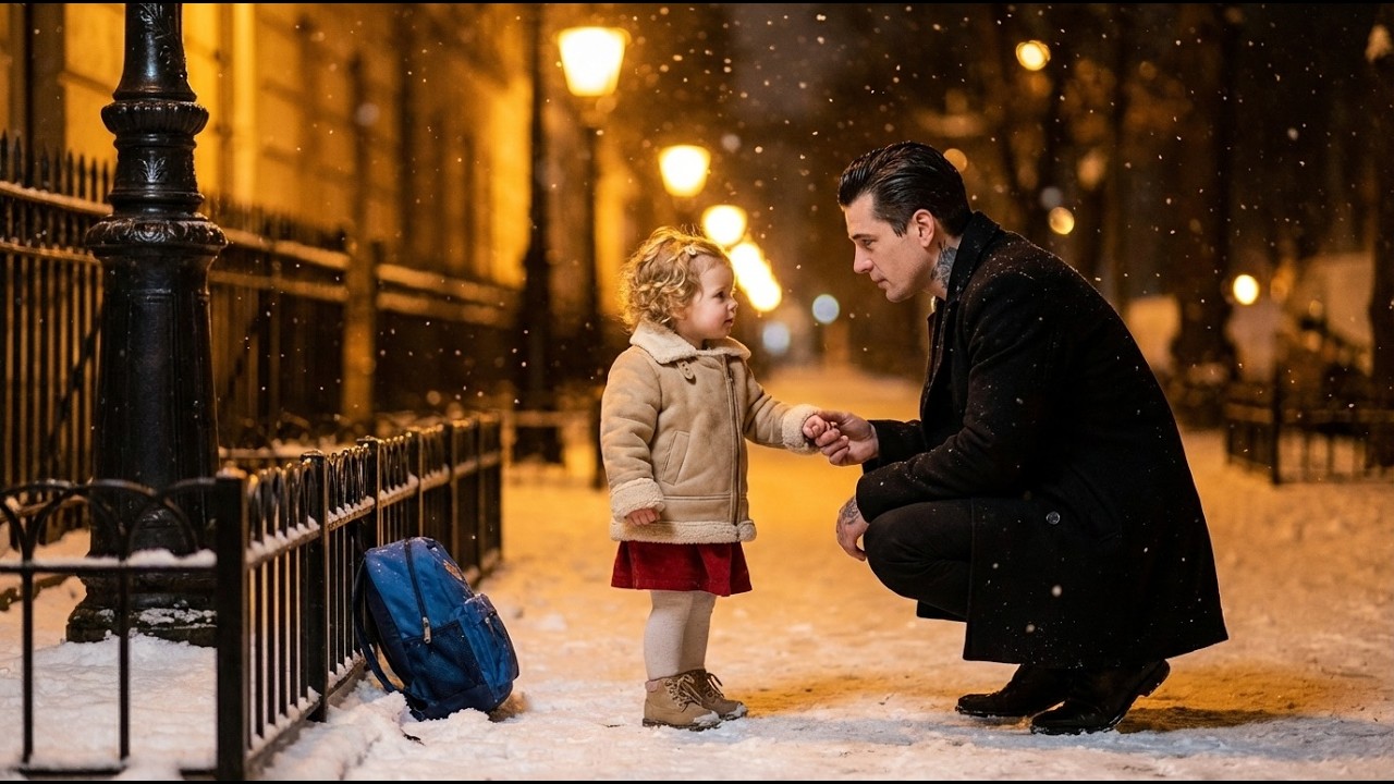 Niña dijo: “Señor, mi hermana no volvió anoche”… el jefe mafioso la siguió en la nieve