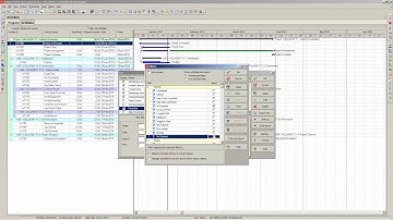 Displaying A Gantt Chart Total Float bar