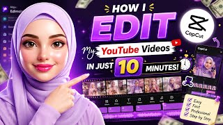 How I Edit My YouTube Videos in Just 10 Minutes! 😍 | Easy CapCut Video Editing Tutorial screenshot 3