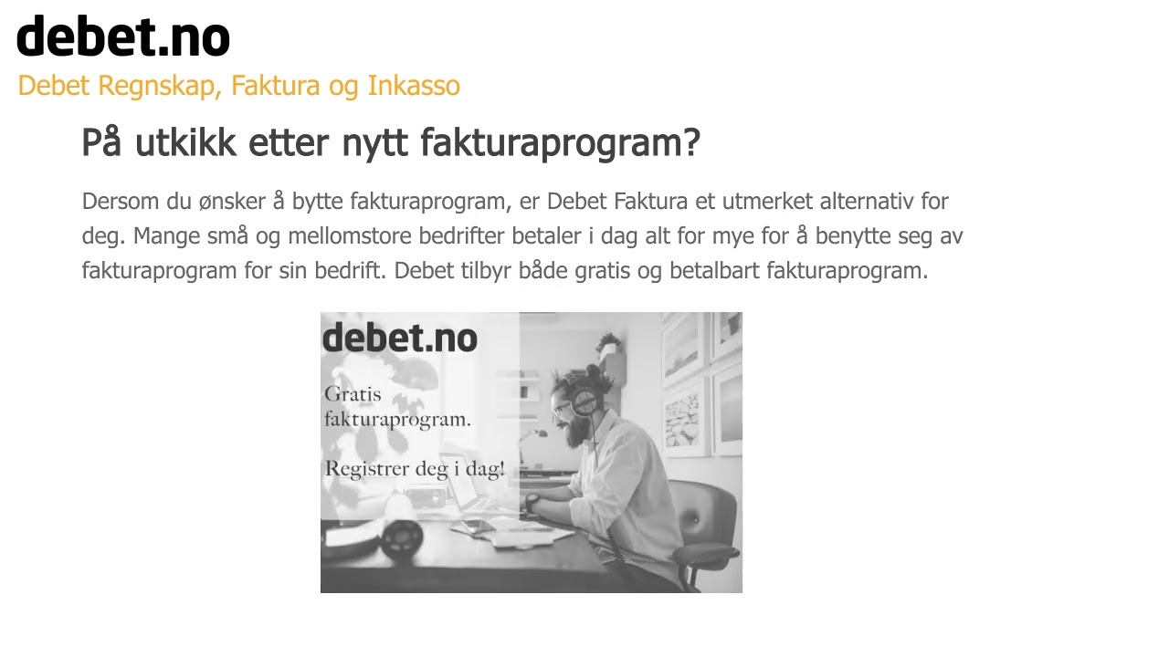 bytte fakturaprogram