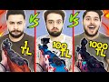 1TL VS 100TL VS 1000TL KAR98 !! ZULA w/ VONS GROWE