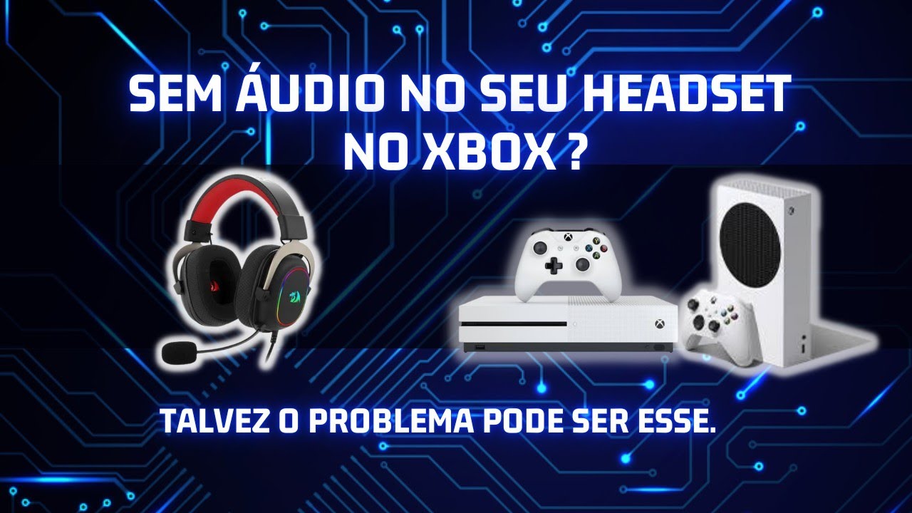 Meu headset não sai áudio nos fones?Pode ser isso....headset semsom