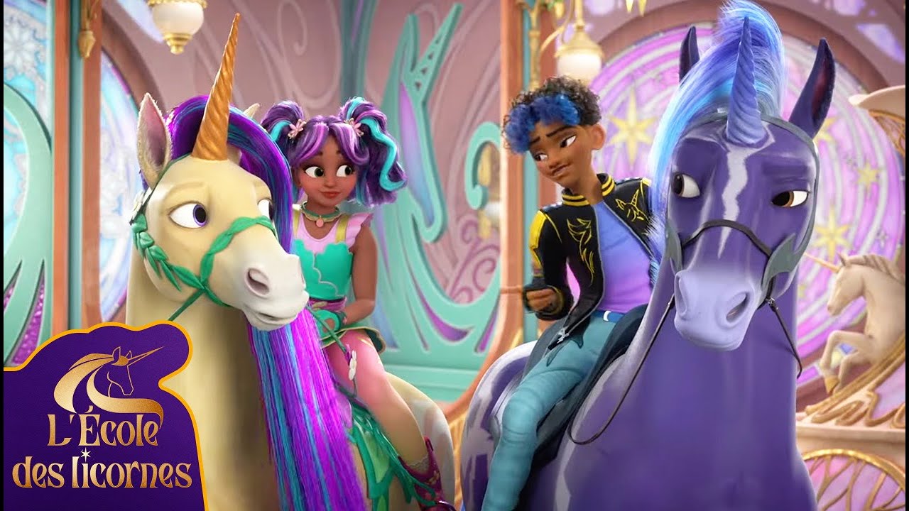 Ava et Rory jouent à un jeu de société magique ✨ (COURTS ORIGINAUX!) L'École des Licornes