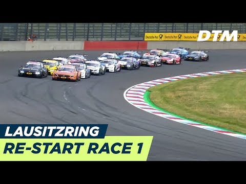 Re-Start of Race 1 - DTM Lausitzring 2018