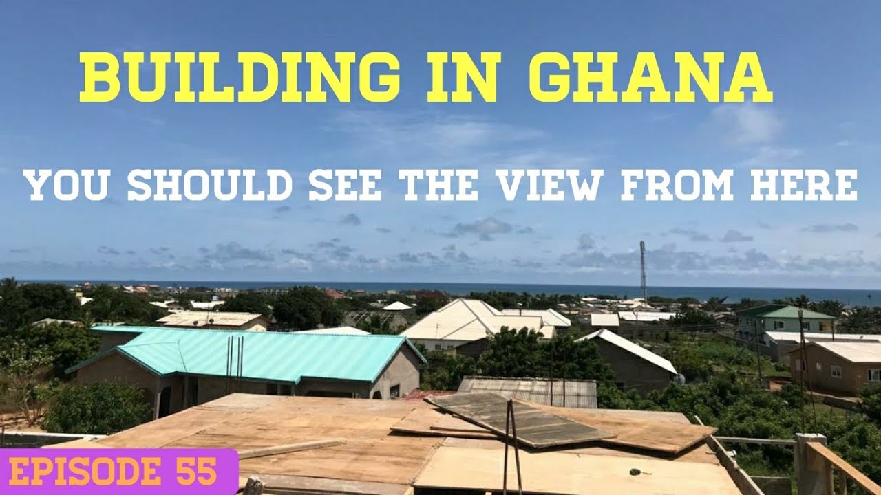 Building in Ghana Plywood For Decking Installation House in Accra