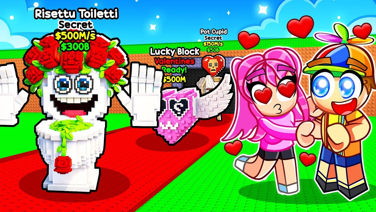 Playing The NEW VALENTINES Update In Steal a Brainrot...