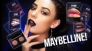 NEW MAYBELLINE LIP PYTHONS | ALL SWATCHES | Drugstore Makeup | Affordable | Victoria Lyn