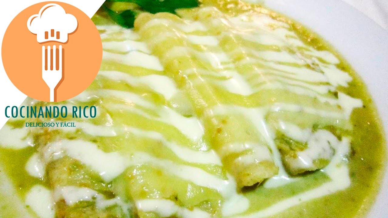 Enchiladas Poblanas - YouTube