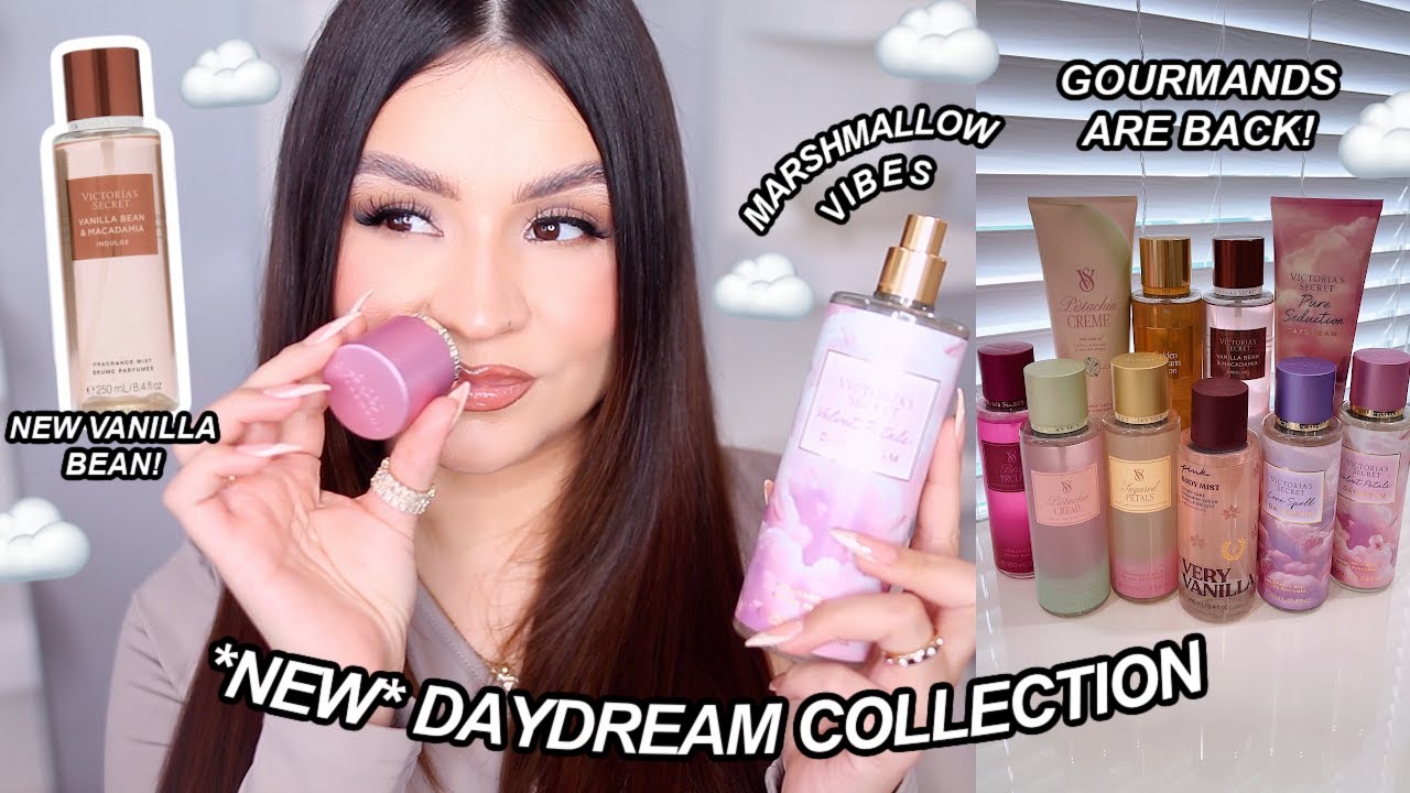 ПРОБУЕМ НОВЫЕ СПРЕЙ ДЛЯ ТЕЛА VICTORIAS SECRET 🍦☁️ КОЛЛЕКЦИЯ DAYDREAM, CAFE VICTORIA и VS PINK!