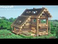 【Minecraft】サバイバルハウスの作り方/How to build a  survival house