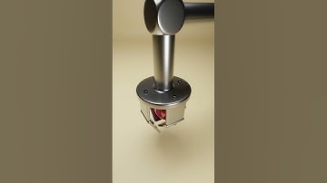 A 3D robotic arm in action #shorts #animation