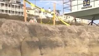 Tamarack Beach sand vanishes