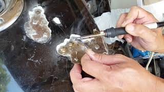 Gas Tank Leak Repair Solder Vtx Jb Weld Does Not Work